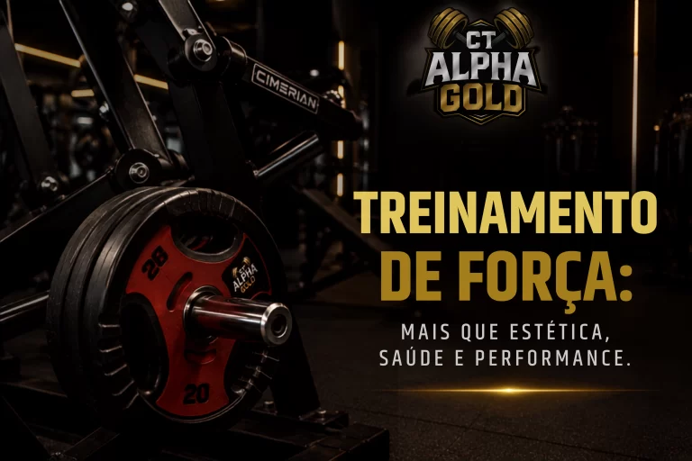 Benefícios do treinamento de força para a saúde no CT Alpha Gold
