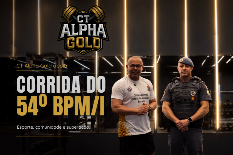 Corrida do 54º BPM/I com apoio do CT Alpha Gold